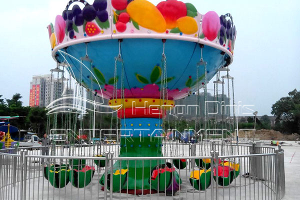 24 seats carnival watermelon fair swing carousel ride