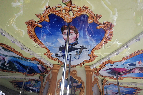 Coin Operated Carousel's Decoration Part