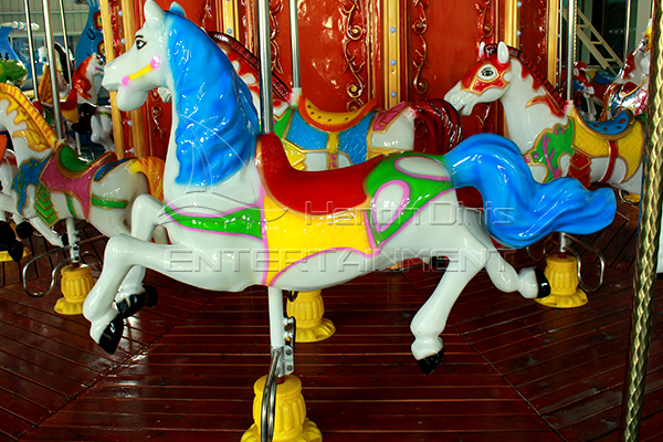 Coin Operated Horse Ride with FRP Seat