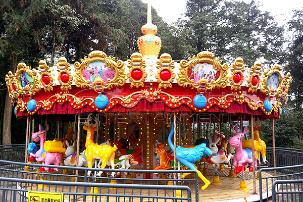 Dinis 36 Horses Vintage Carousel at Reasonable Price