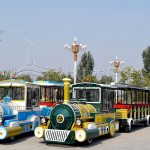 Dinis Trackless Trains Electric For Sale for the Amusement Park