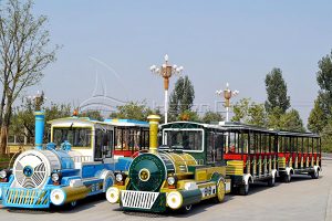 Dinis Trackless Trains Electric For Sale for the Amusement Park
