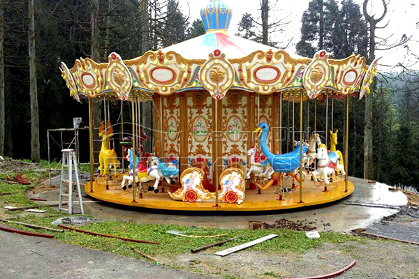 Dinis animal portable merry go round rides for sale