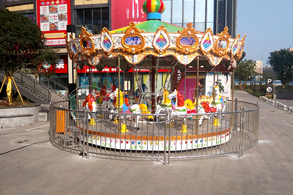Dinis cheap 16 seats fair carousel for sale
