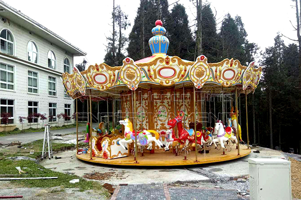 Dinis factory price coin operated merry go round