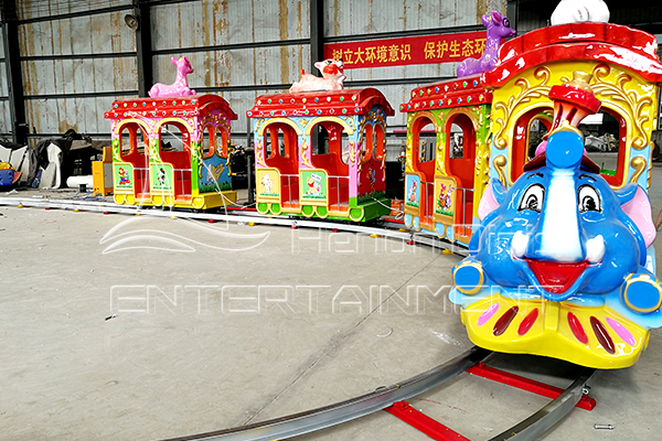Elephant Indoor Track Train Designed for Your Business