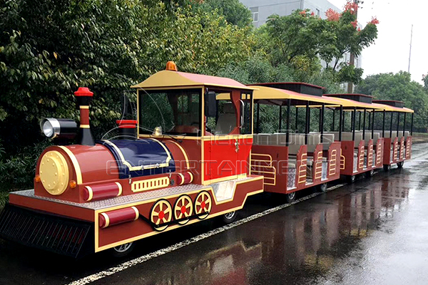 FRP Material Amusement Park Vintage Train for Sale