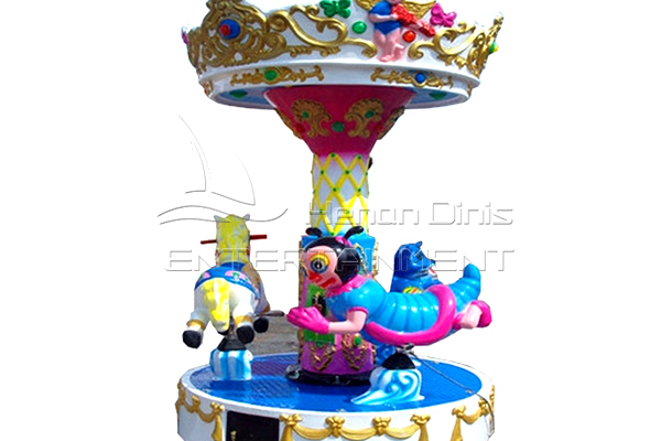 mini carnival carousel horses