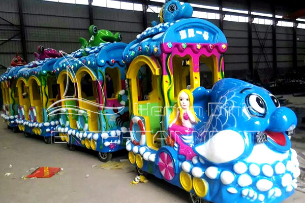Ocean Kids Home Train for Sale Has Colorful LED Lights