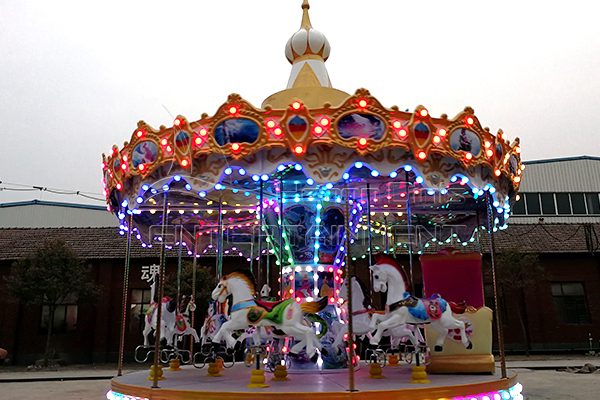 The Portable Carousel Merry Go Round Rides Manufactured by Dinis