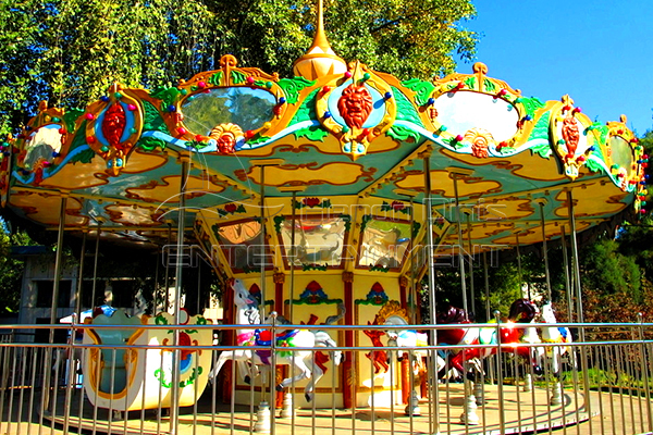 Victorian moving picture carousel