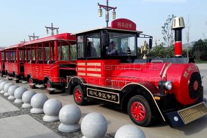 Vintage Large Style Trackless Train Rides in Dinis
