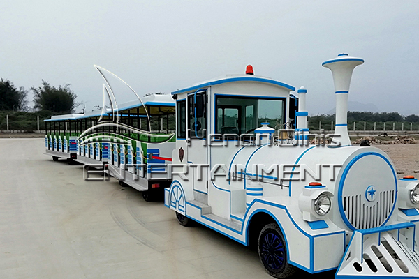 hot selling big train ride with LED lights