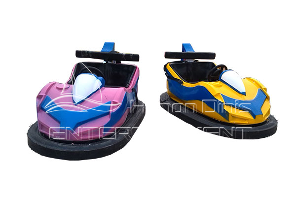 inflatable battery operated bumper cars made with FRP material