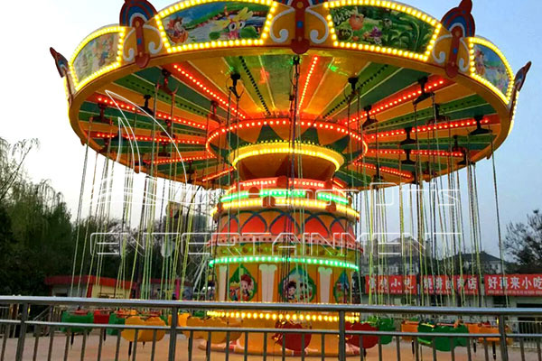 luxury flying chair in the carnival activities