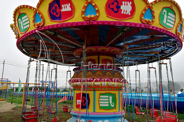 luxury flying chair kids carnival ride