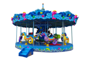 new marine themed merry go round ride for sale
