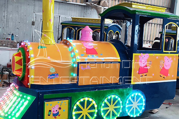 new piggy peppa big train designed for 3-10 years old kids