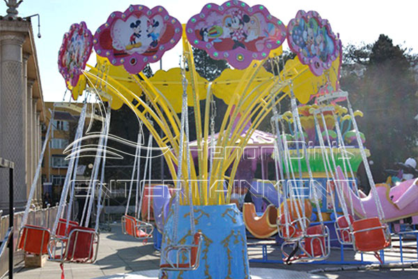 simple flying chair carnival ride for sale