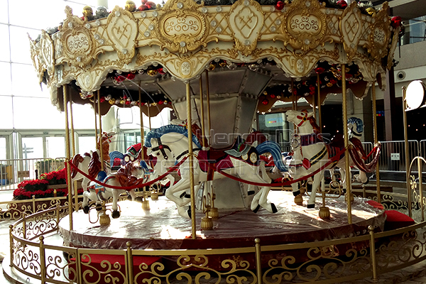 supermarket antique amusement carousel for sale